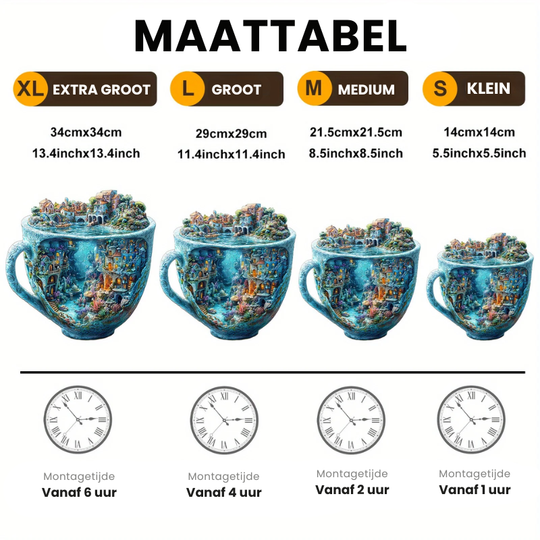 AquaMind™ – Ocean Cup Houten Puzzel