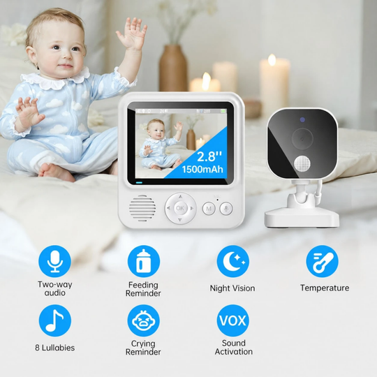 CareNest – Draadloze Babyfoon met Camera
