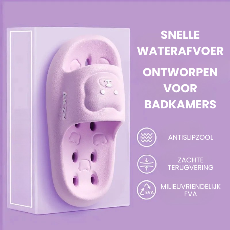 AquaBear – Badkamer Slippers