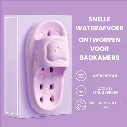 AquaBear – Badkamer Slippers