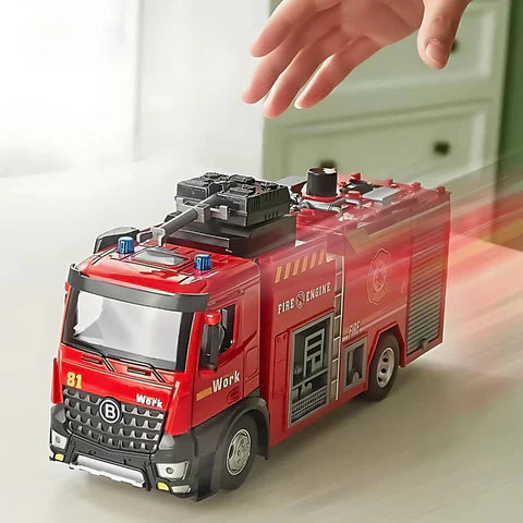 HeroRescue™ – Realistische Brandweerwagen Speelgoed – Actie, Licht & Waterplezier