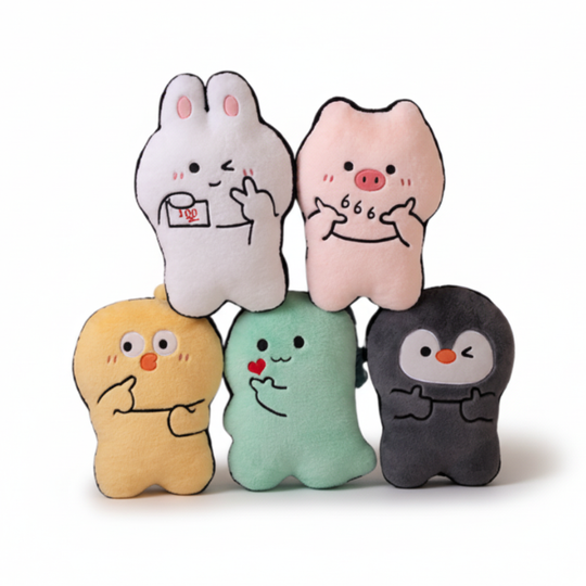 CuddleCritters™ – Schattige Dieren Pluche Kussens