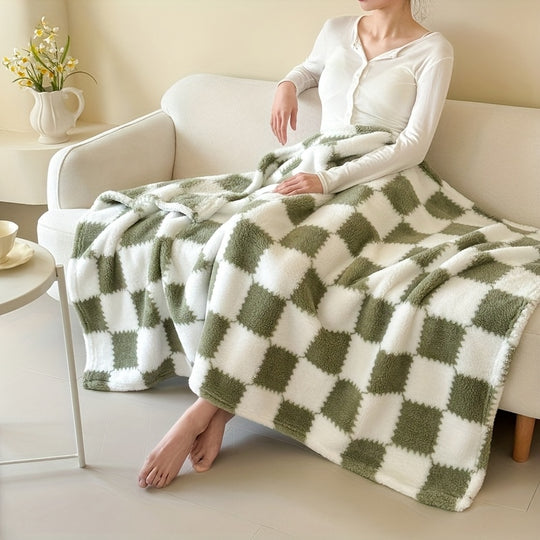 PlaidEase™ – Zachte Flanellen Plaid Deken