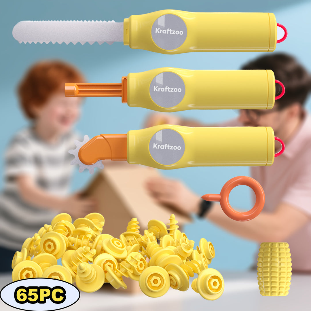 CuttyFun™ – 65 stuks Speelgoed Snijset