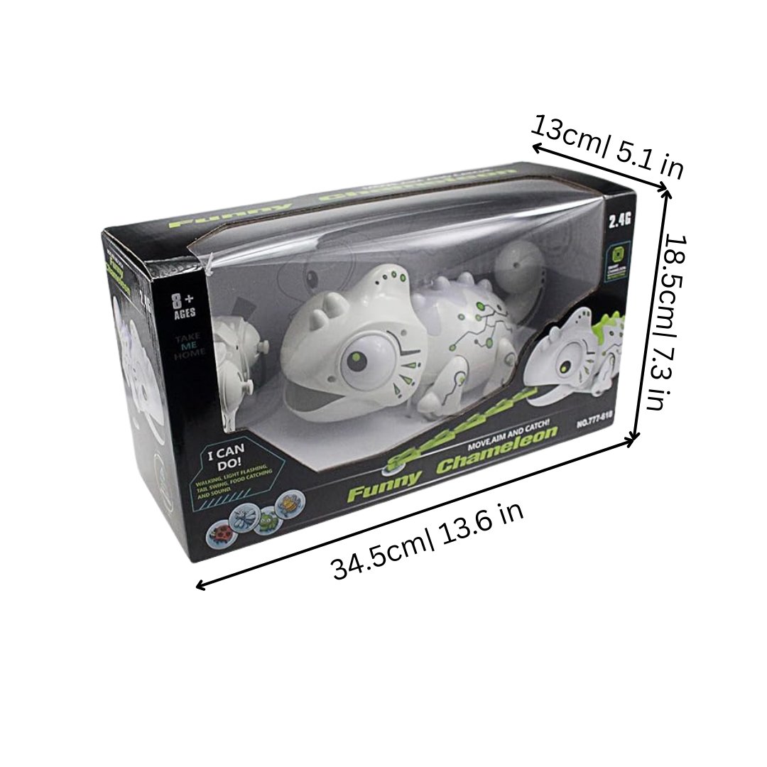 ChromaChameleon – Interactieve Kameleon met Afstandsbediening