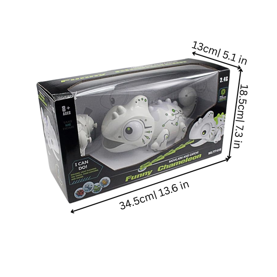ChromaChameleon – Interactieve Kameleon met Afstandsbediening