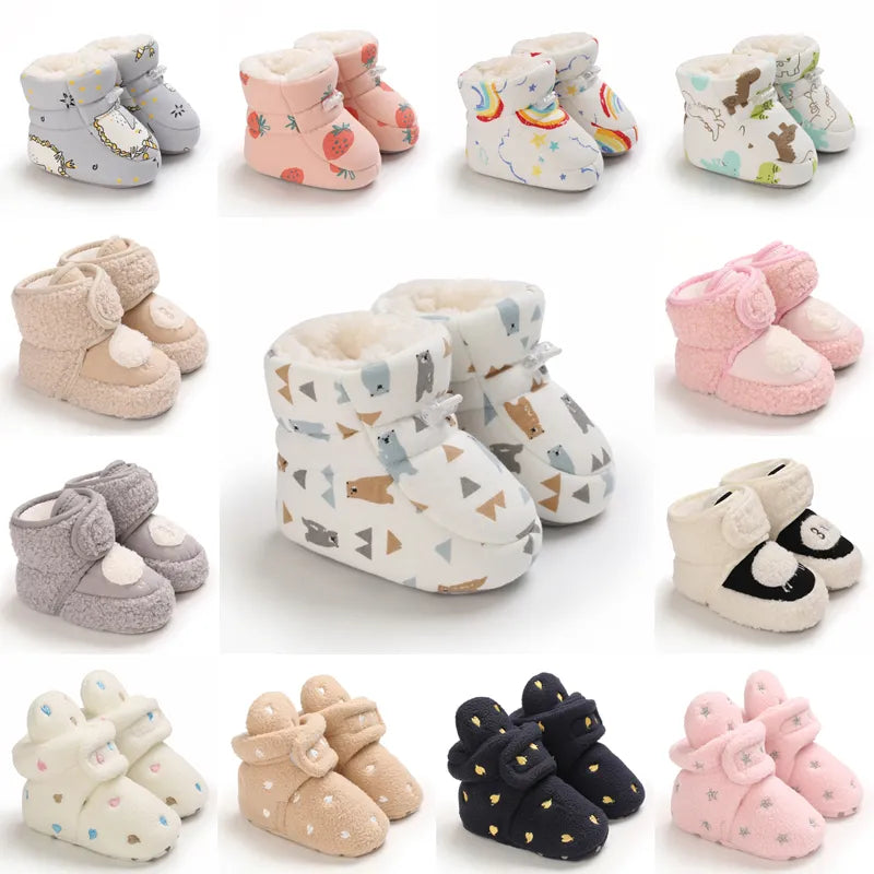 MiloSteps™ CosySteps – Warme Winterlaarsjes voor Baby’s (0-18 mnd)