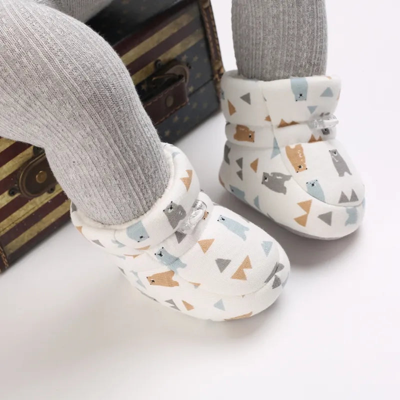 MiloSteps™ – Warme Winterlaarsjes voor Baby’s (0-18 mnd)