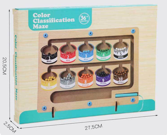 LabyColor™ – Montessori Kleur & Tel Labyrint