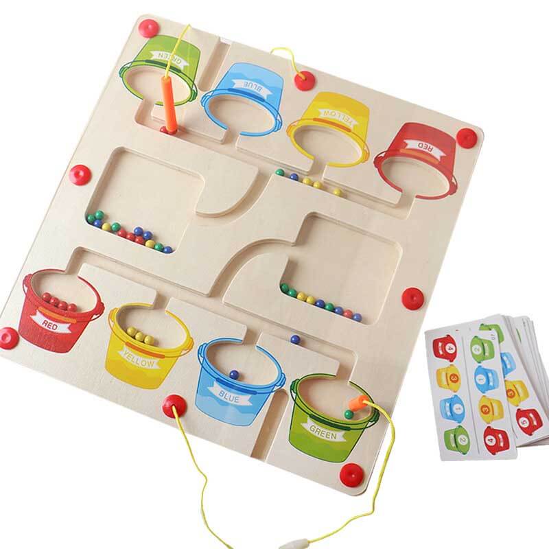 BrainBoost™ - Montessori Color Maze 