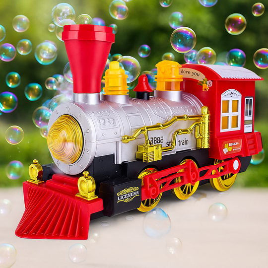 BubbelTrein™ – Rijdend Speelgoed met Bellenblaas
