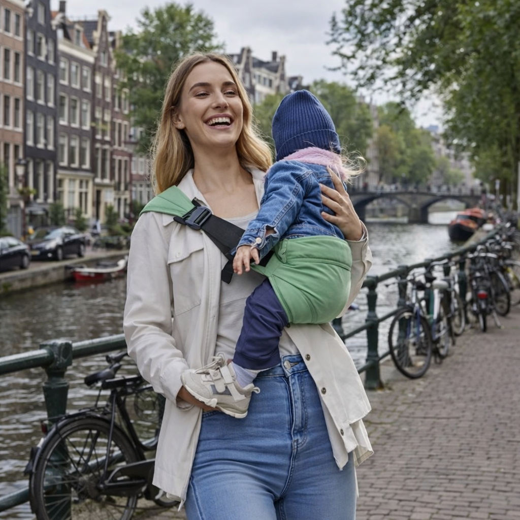 CarryEase – Ergonomische Heupdrager Baby