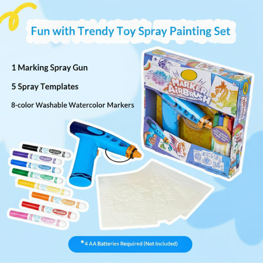 SprayStars set onderdelen - Milo & Moon