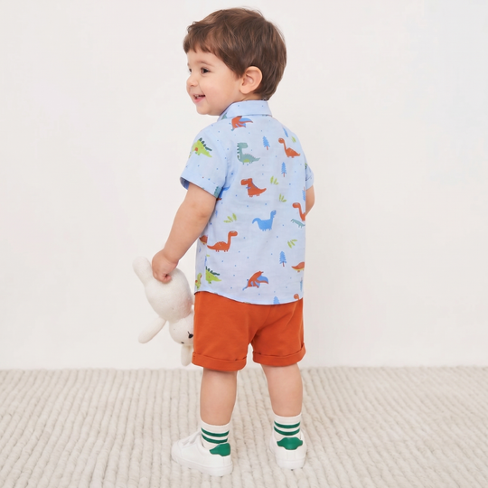DinoBreeze – Dino Print Zomeroutfit