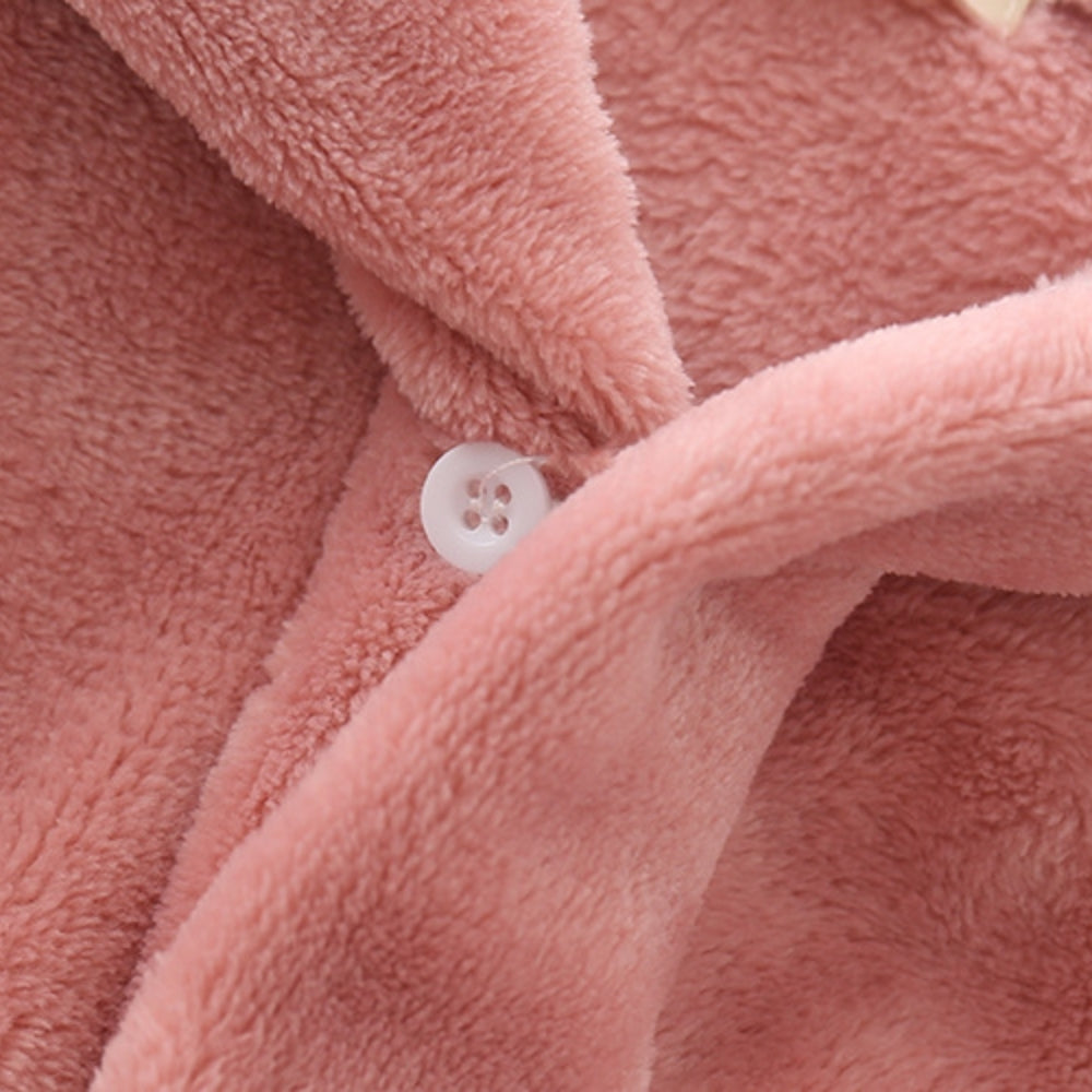 CozyNest – Warme Kinderbadjas met Capuchon