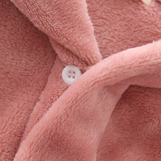 CozyNest – Warme Kinderbadjas met Capuchon