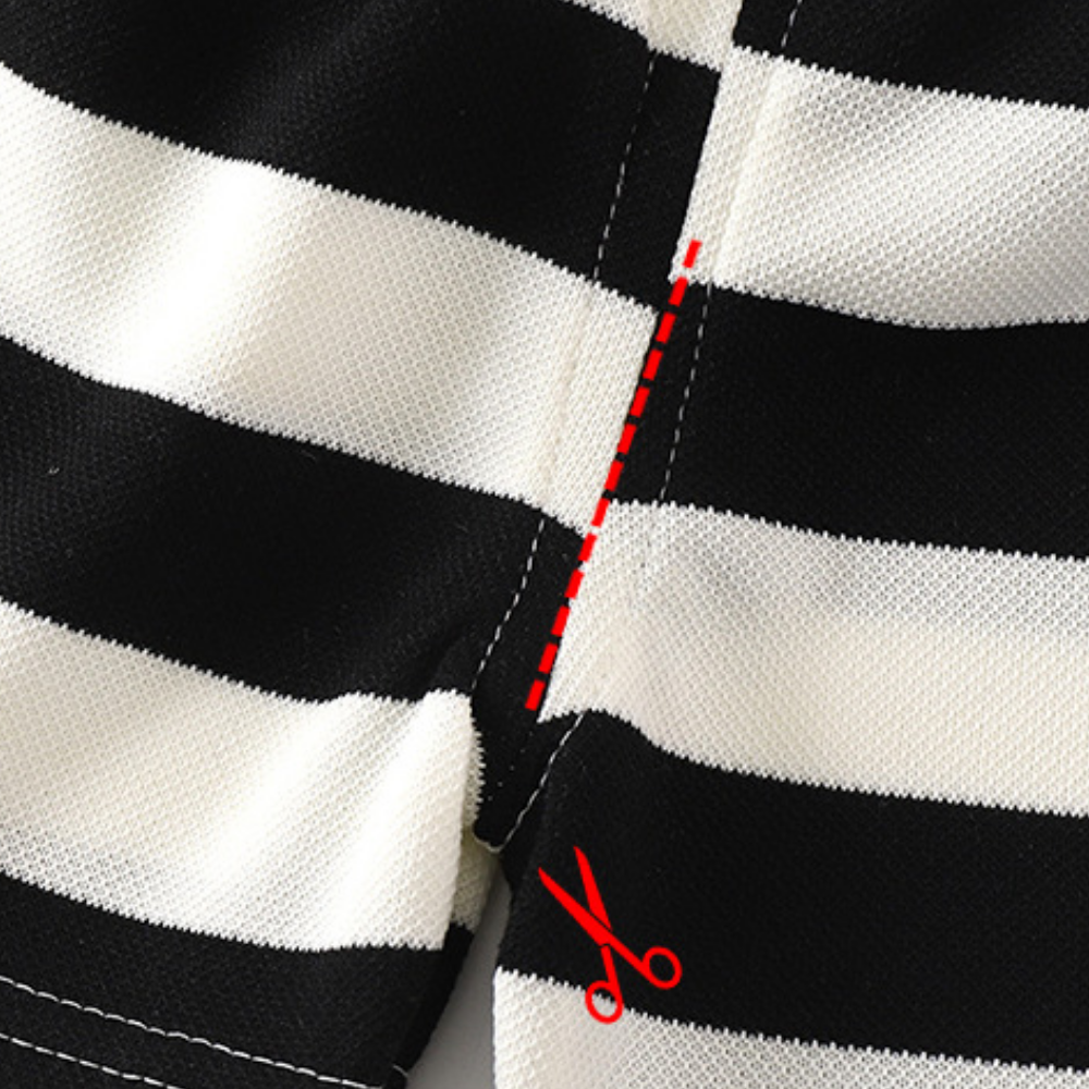 StripeBuddy – T-shirt en Shorts Set voor Jongens