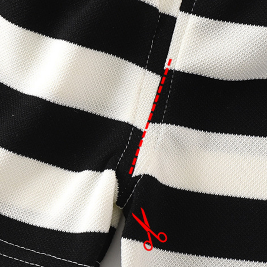 StripeBuddy – T-shirt en Shorts Set voor Jongens