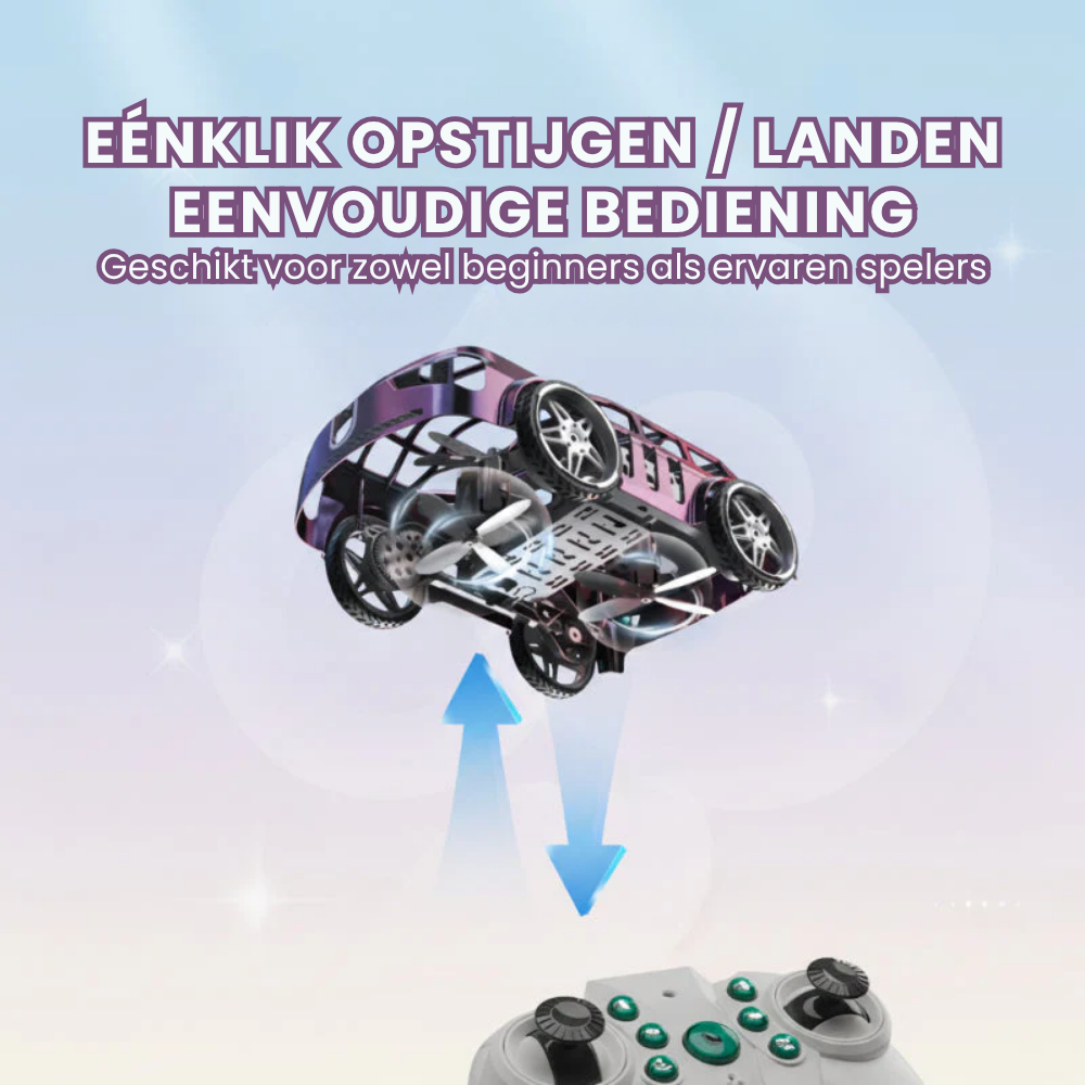AirRacer – 2-in-1 RC Vliegende Auto en Drone