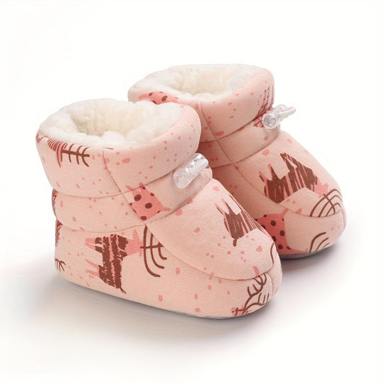 MiloSteps™ – Warme Winterlaarsjes voor Baby’s (0-18 mnd)