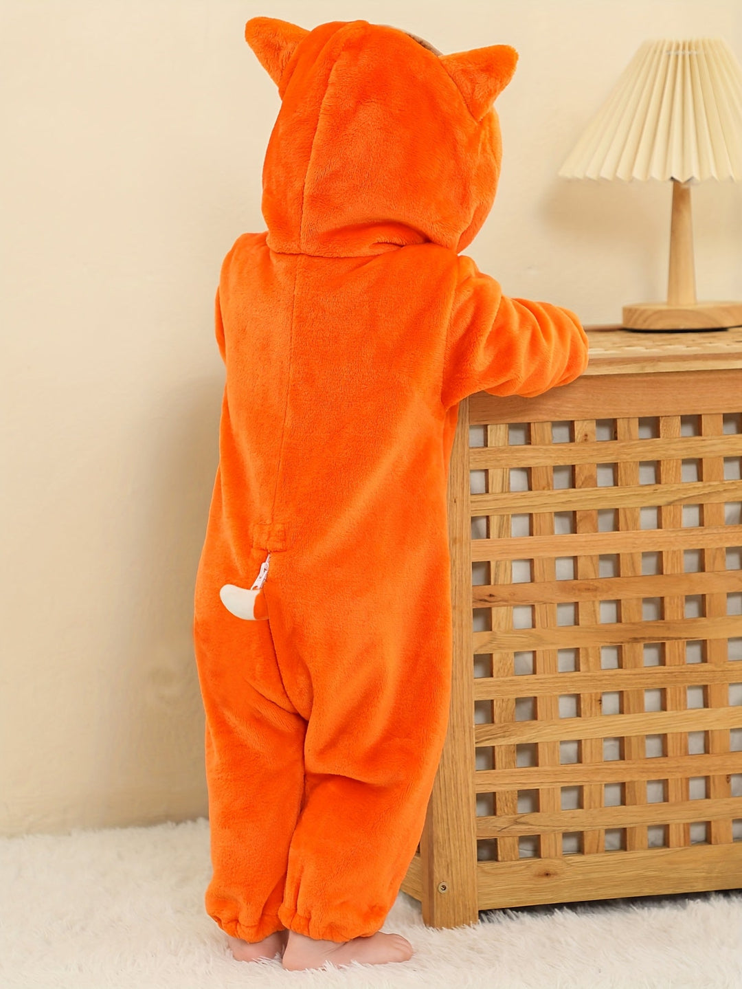FoxyCub™ – Schattige Vosjesromper voor Kinderen – Dik, Warm & Gezellig