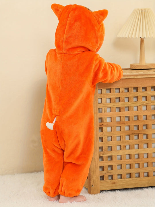 FoxyCub™ – Schattige Vosjesromper voor Kinderen – Dik, Warm & Gezellig