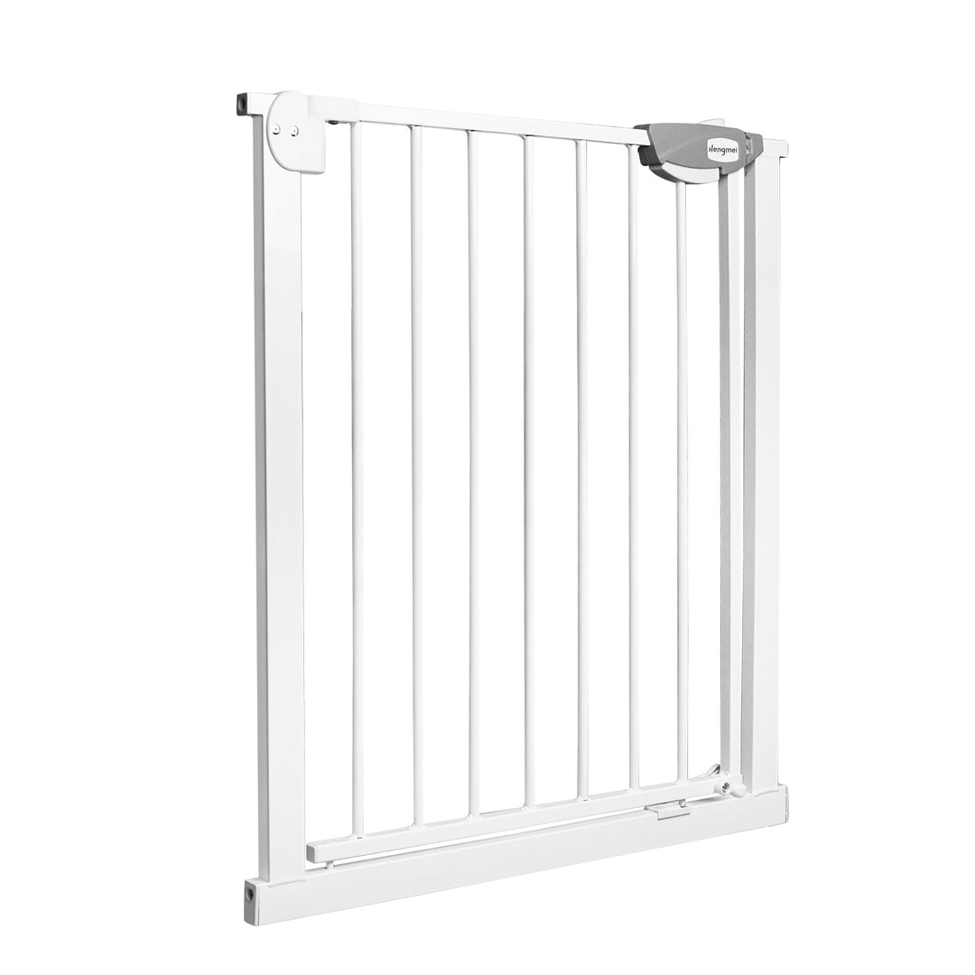 SafeStep™ – Automatisch Sluitend Traphekje – Uitschuifbaar & Boorvrij Veiligheidshek voor Kinderen