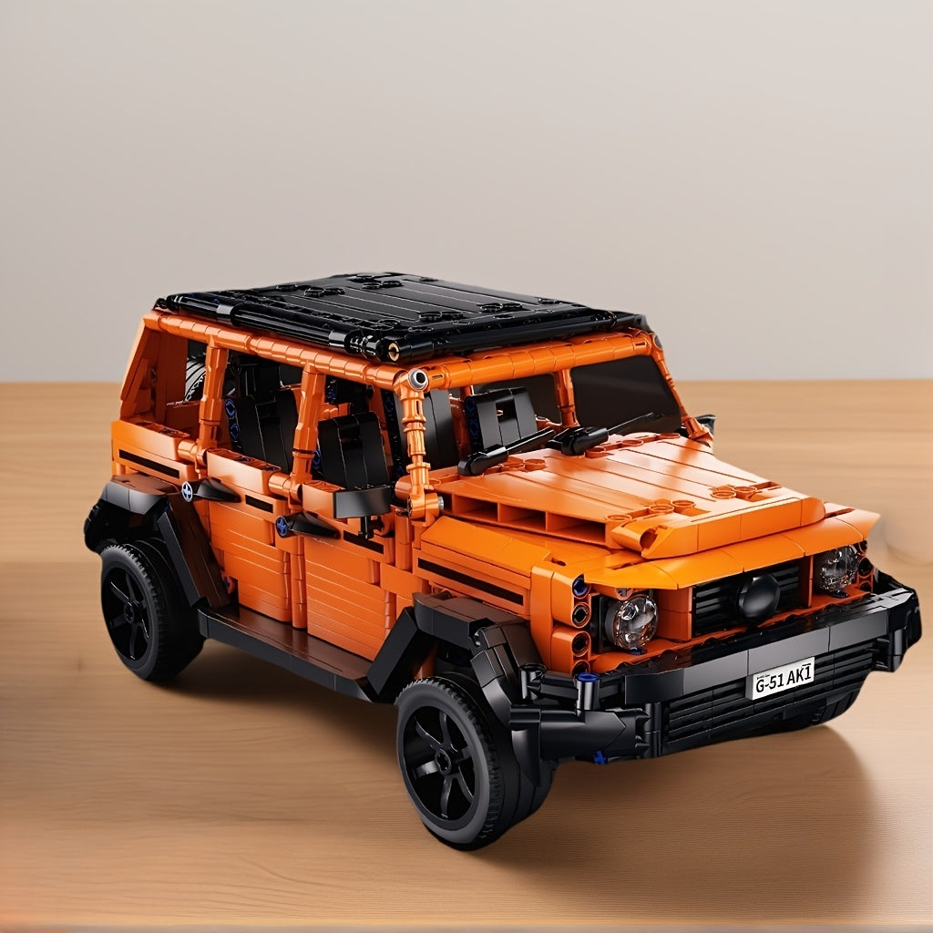 TrailBlazer™ – 1311-delige Oranje Off-Road Truck Bouwset