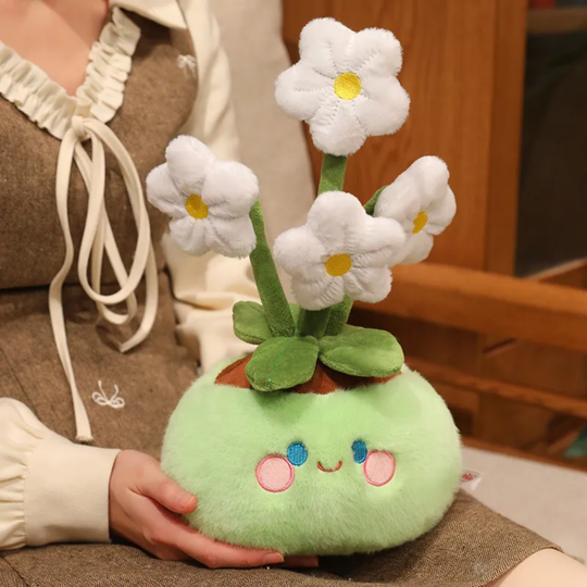 GardenBuddies – Pluche Bloemen en Paddenstoelen Decoratie