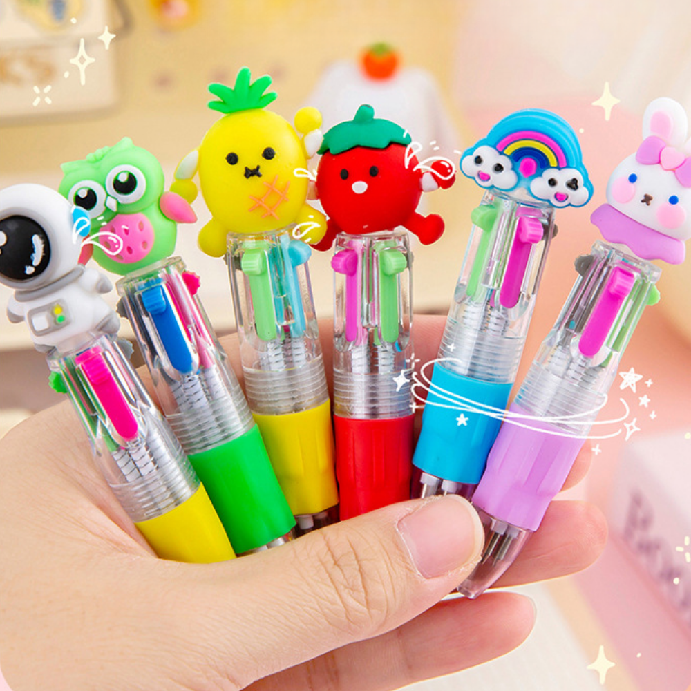 ColorClick – 4-in-1 Balpen voor Kinderen