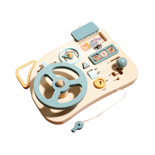 LittleDriver™ - Montessori - stuurwiel houten speelgoed