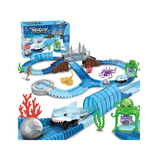 OceanRush™ -  Flexibele Racebaan Speelset voor Kinderen