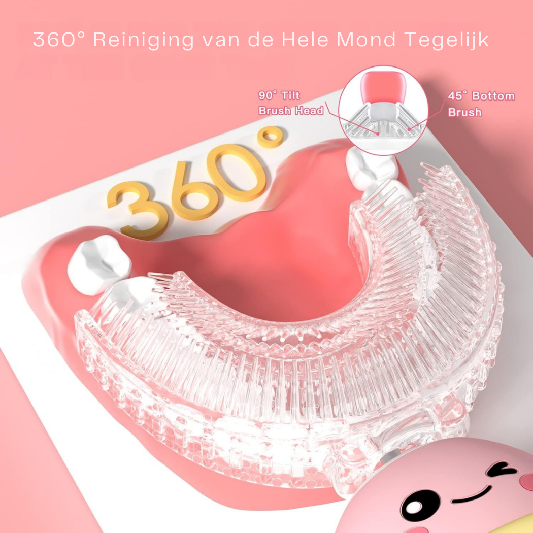 MiloBrush™ - Dino 360° Elektrische Kindertandenborstel Set