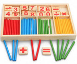 MathSticks™ – Montessori Houten Rekenstokjes voor Kinderen
