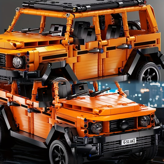 TrailBlazer™ – 1311-delige Oranje Off-Road Truck Bouwset