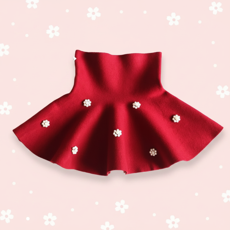 Perlette kinder rok meisjes kleur - Milo & Moon