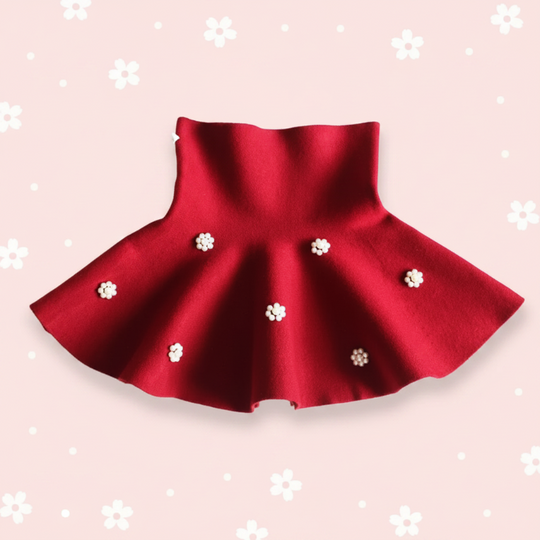 Perlette kinder rok meisjes kleur - Milo & Moon