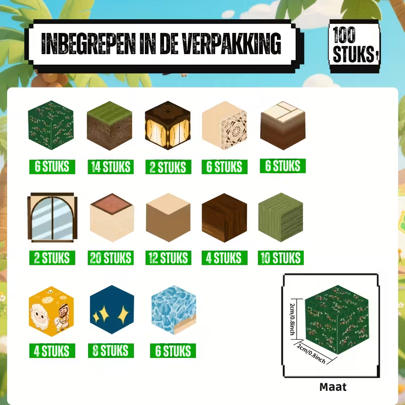 MagnoFun™ – 100-delige Magnetische Bouwset – Creatief STEM Sensory Speelgoed