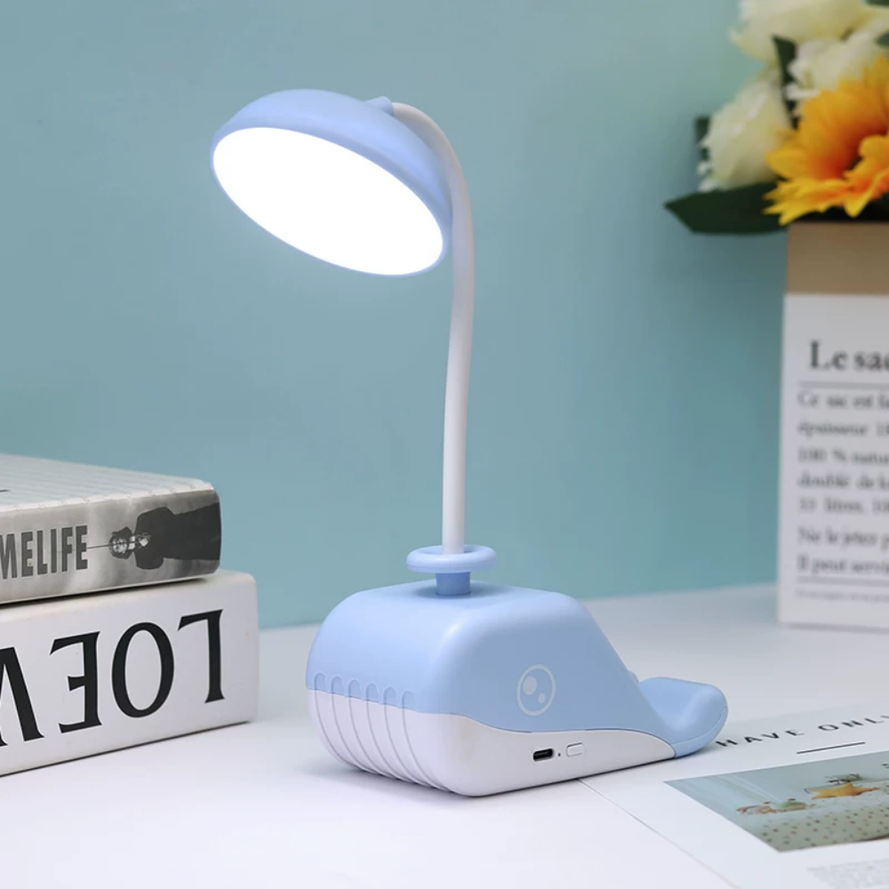 SnailGlow – LED Bureaulamp met Pennenhouder