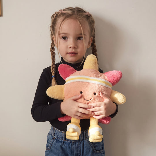 SportySmiles – Grappige Knuffel met Gezichtje