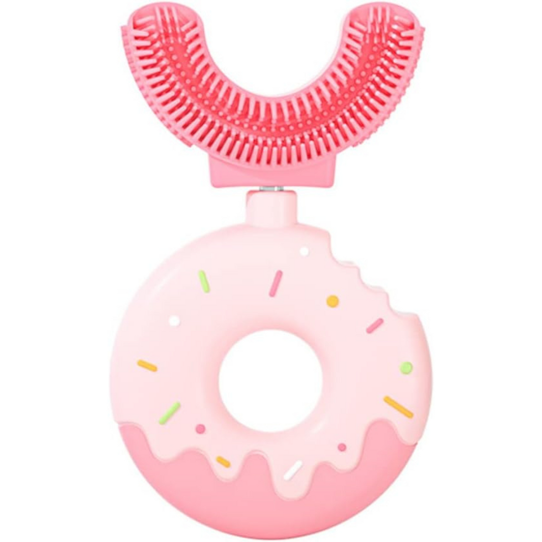 MiloBrush™  Donut Edition – U-vormige Kindertandenborstel 2 Pack
