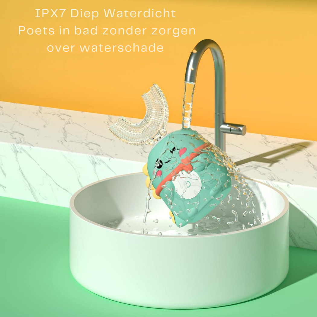 MiloBrush™ - Dino 360° Elektrische Kindertandenborstel Set