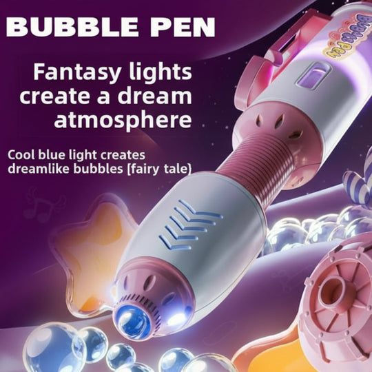 BellenBoss bubbel pen lichteffecten - Milo & Moon