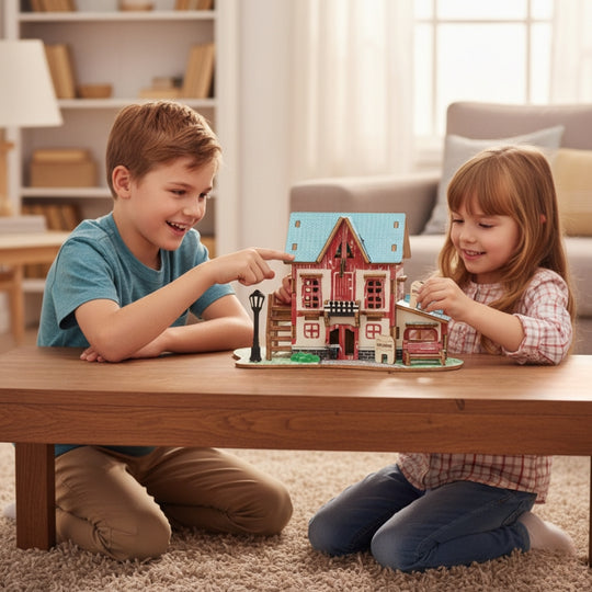 StarrySkyHotel – 3D Houten Bouwpuzzel Hotel