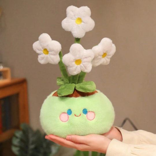 GardenBuddies – Pluche Bloemen en Paddenstoelen Decoratie