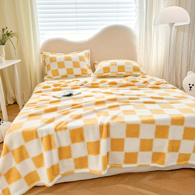 PlaidEase™ – Zachte Flanellen Plaid Deken