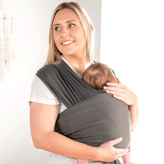 BabyHug™  Rugondersteunende Baby Draagdoek