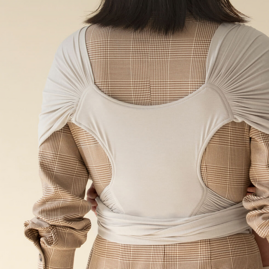 BabyHug™  Rugondersteunende Baby Draagdoek