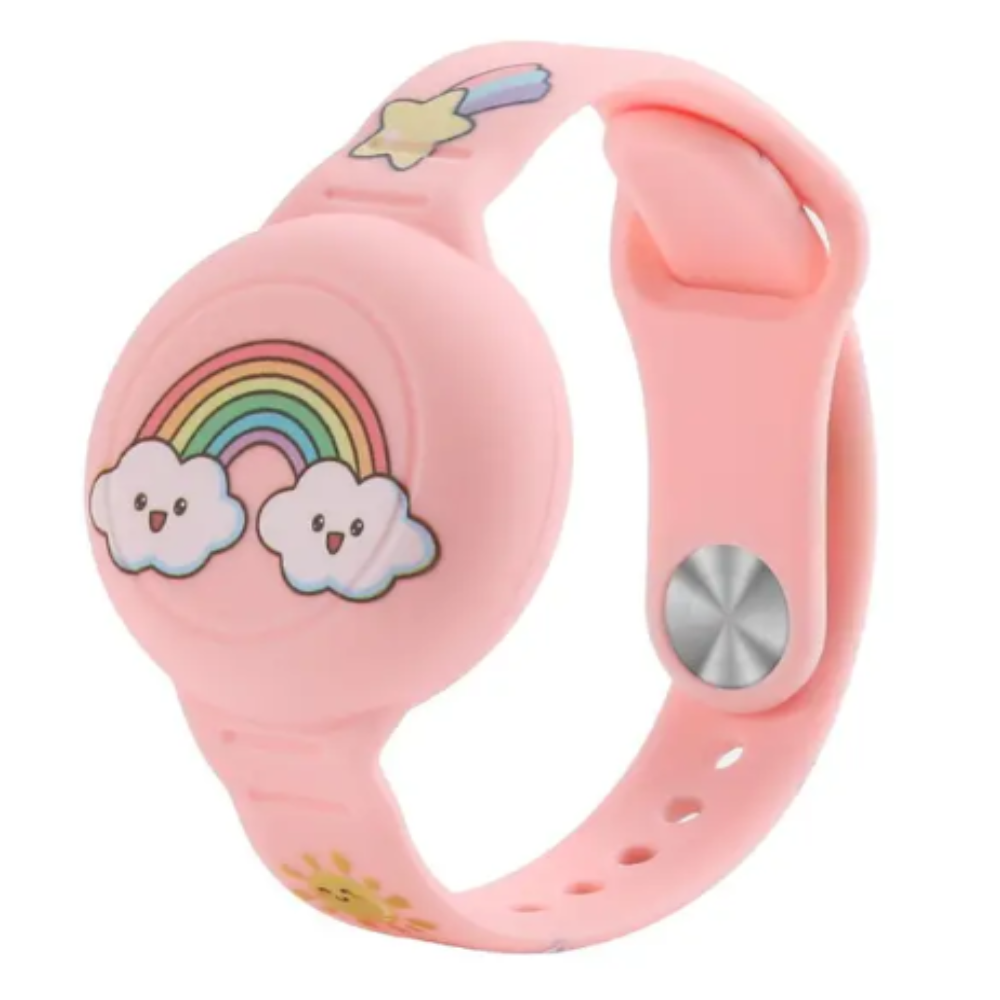 DinoSafe™- Airtag Armband – Veiligheidsarmband voor Kinderen met GPS