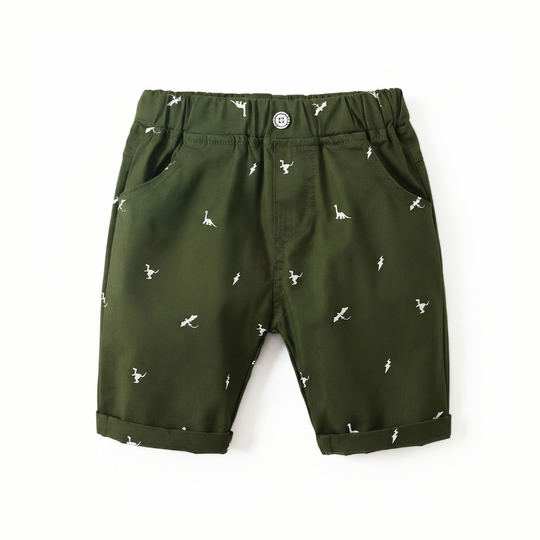 DinoBreeze – Korte Kinderbroek met Dino Print